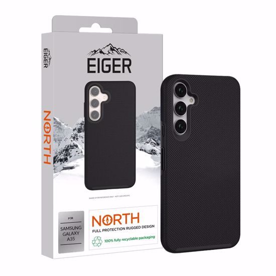 Picture of Eiger Eiger North Case for Samsung A35 in Black