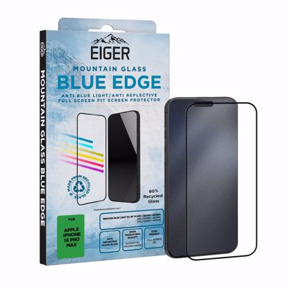 Picture of Eiger Eiger Mountain Blue EDGE Screen Protector GRS for iPhone 17 Pro Max/ 16 Pro Max